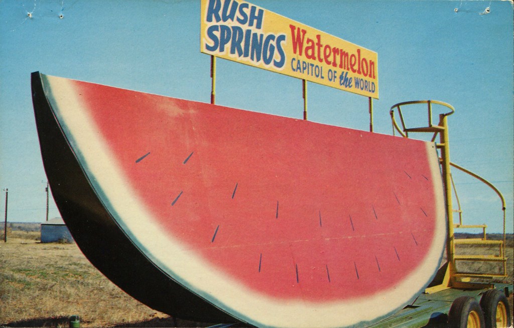 Rush Springs, Oklahoma, 'Watermelon Capitol of the World' Flickr