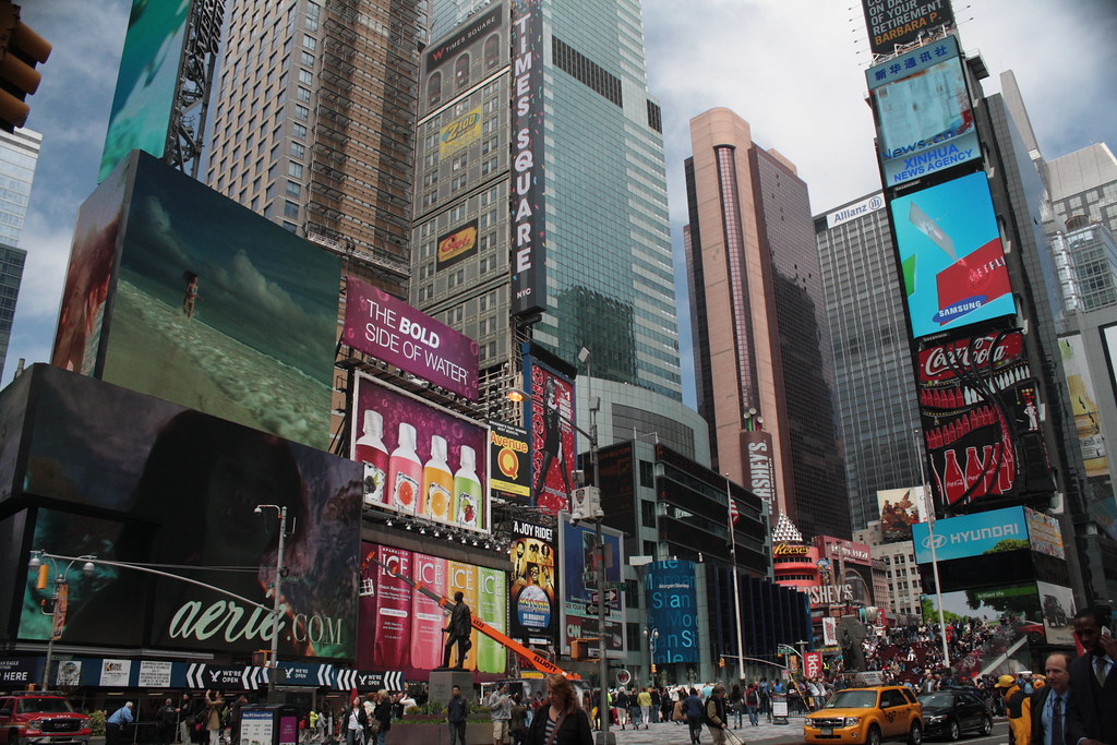 Famous Screens Times Square, New York, May 2013 Iain Kelly Flickr