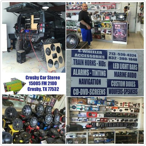 Go see the guys over at Crosby Car Stereo for alarms, ster… Flickr