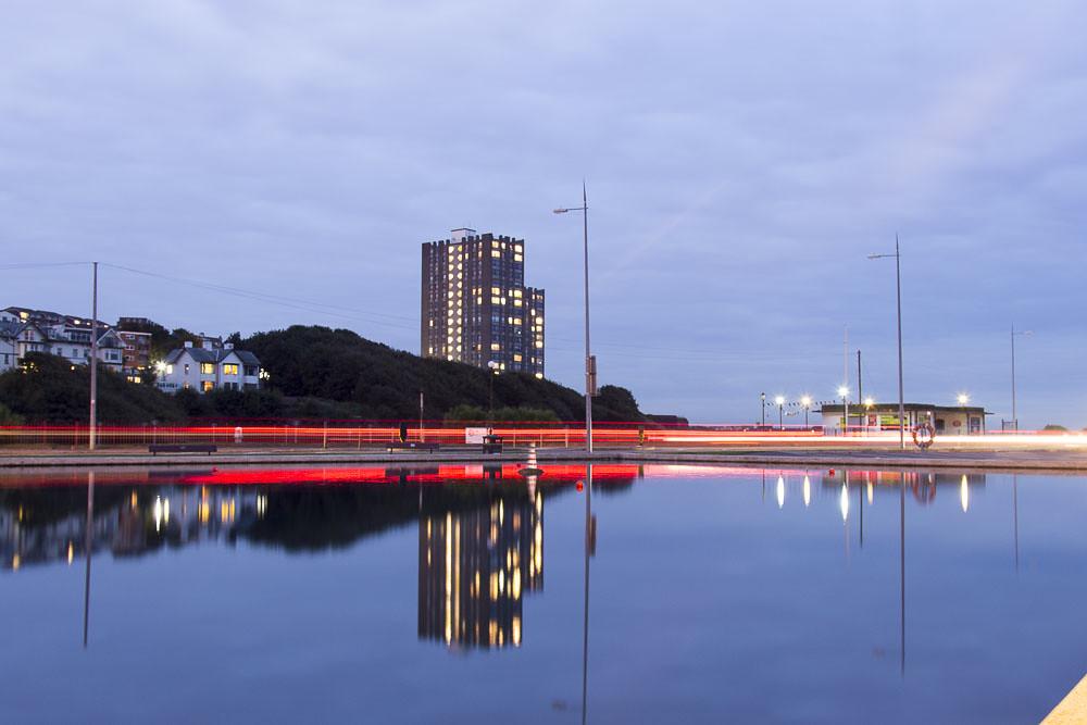 The Cliff Apartment Reflections Nick Woods Flickr