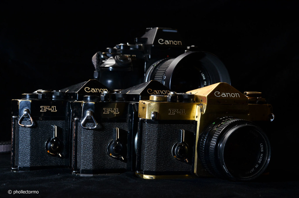 canon f1 & f1n phollectormo Flickr