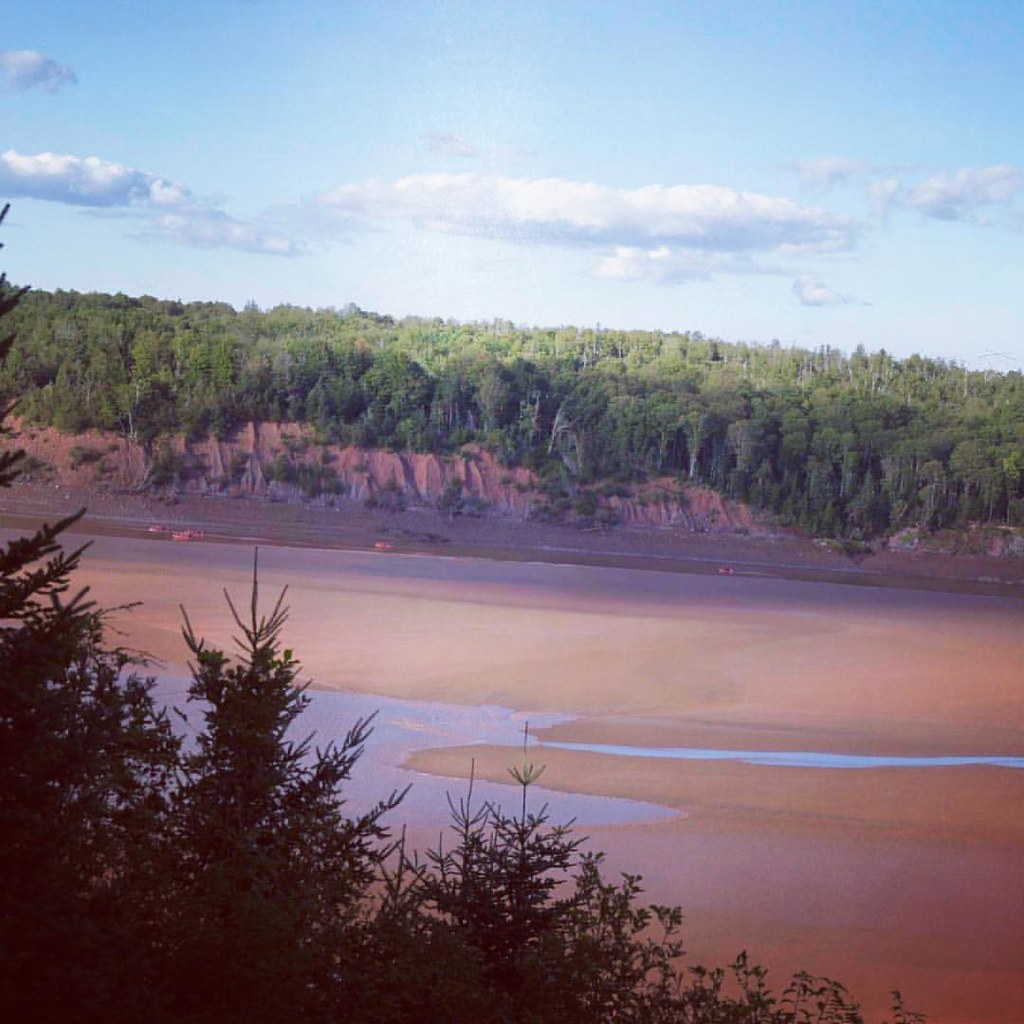 Low tide Shubenacadie River Nova Scotia, Canada tide … Flickr