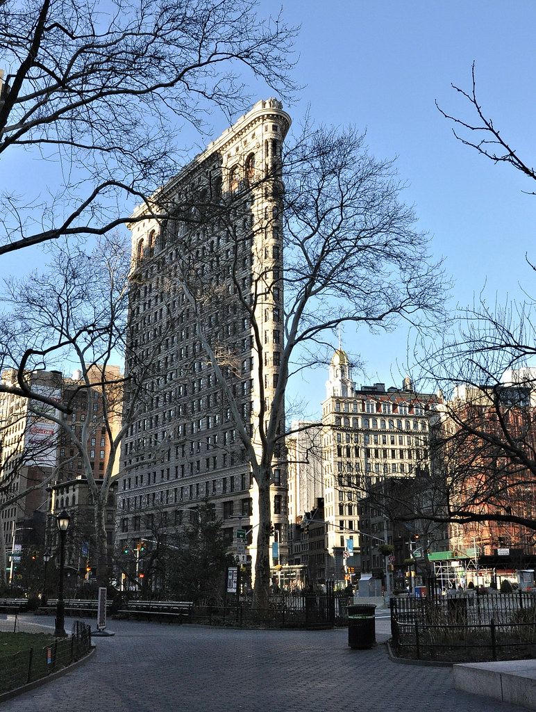 Flatiron Building, 5th Avenue from Madison Square Park, Ma… Flickr