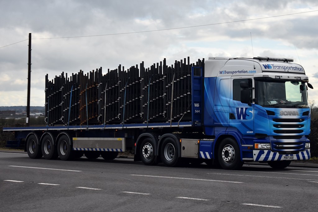 WS Transportation 6X409 PO17 UOD A5 Rugby Truck Stop 15/3/… Flickr