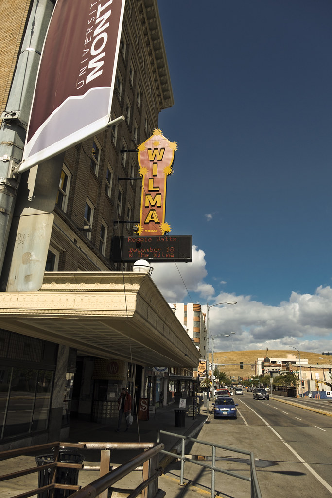 Missoula The Wilma was built in 1921 by William "Billy" Si… Flickr