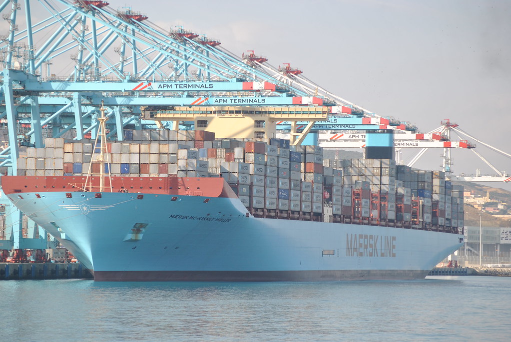 APM Terminals Tangier, Morocco The first Maersk Triple E T… Flickr