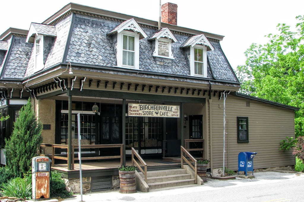 Birchrunville, PA post office Chester County. Photo by E K… Flickr