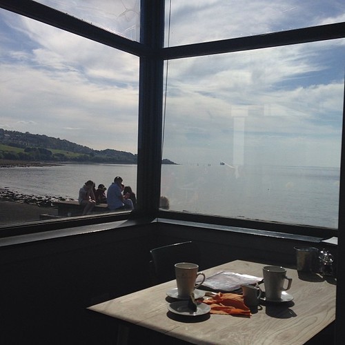 The view from The Lido Kitchen, Portishead, actually makes… Flickr