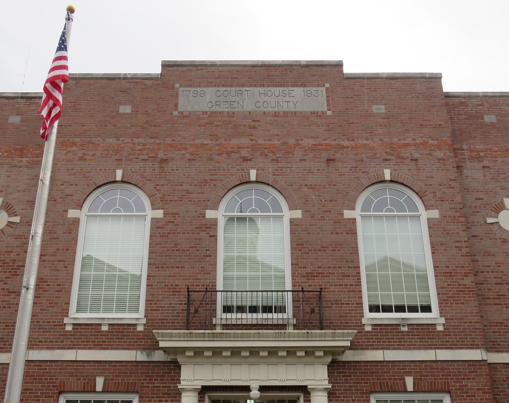Green County Courthouse Detail (Greensburg, Kentucky) Flickr