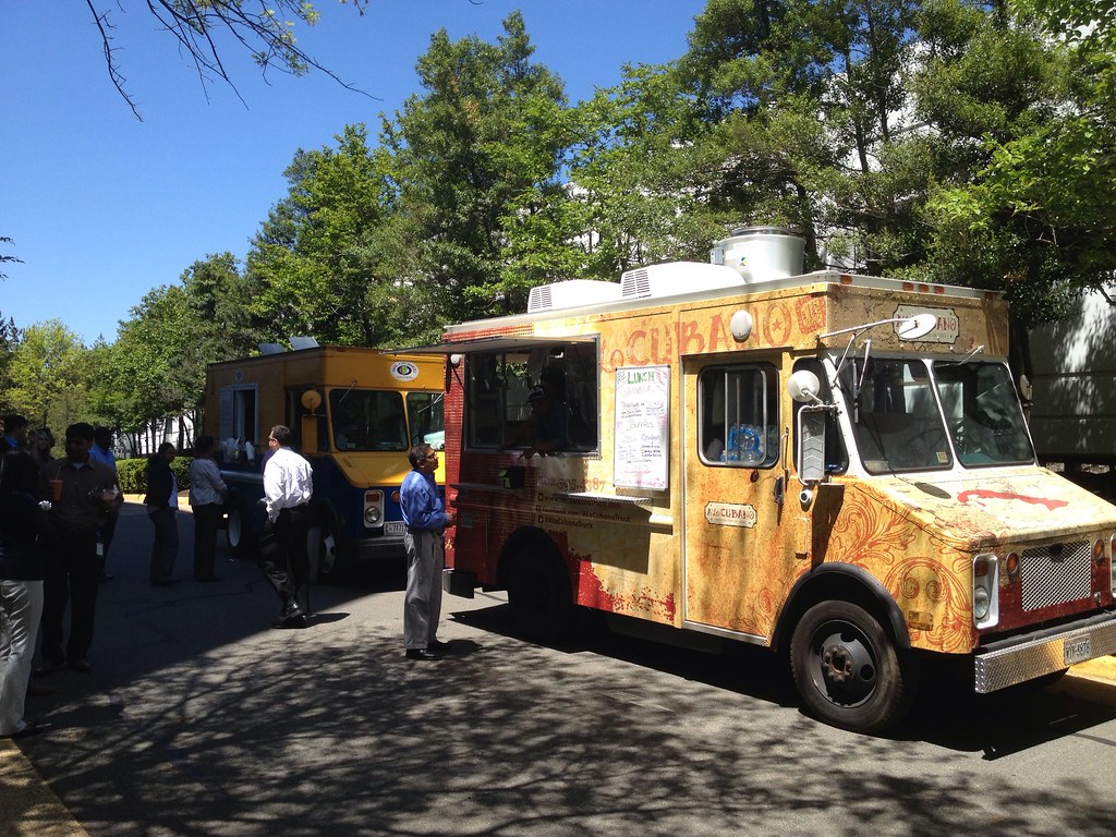 Food Trucks at Work My company decided to bring in food tr… Flickr