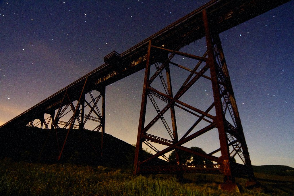 Trestle over Moodna Creek blooming grove new york Chip Renner Flickr