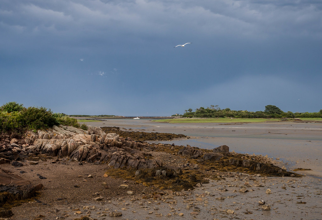 Cape Porpoise, near Kennebunkport, Maine, low tide, 2016 FlickrLinkr