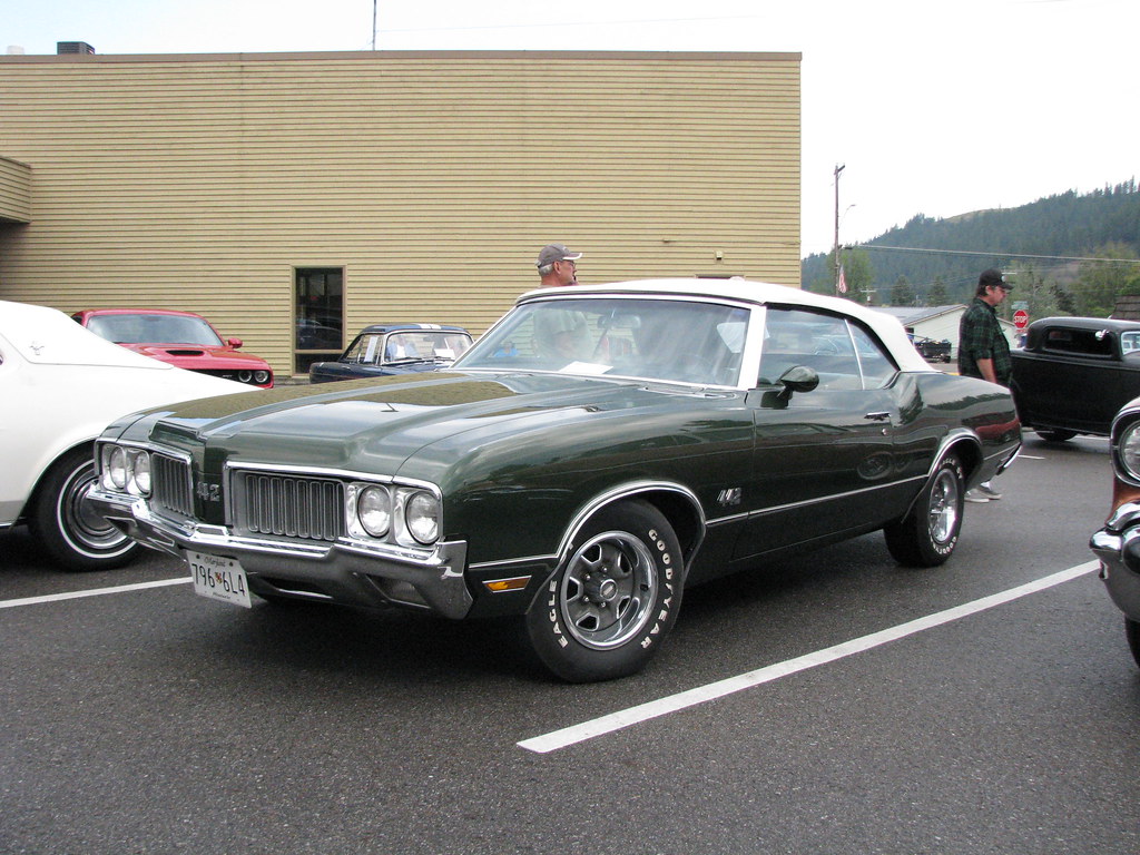 1970 Oldsmobile 442 at a car show in Pinehurst, ID. Brian Lee Flickr
