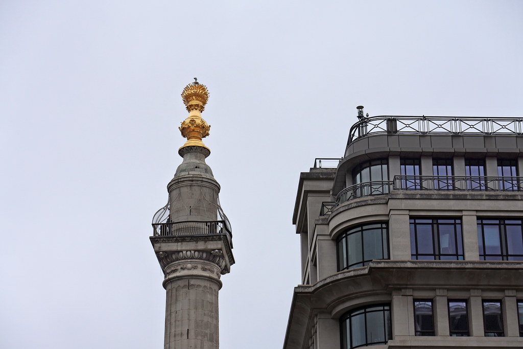The Monument and Pudding Lane Posting a few shots to (bela… Flickr