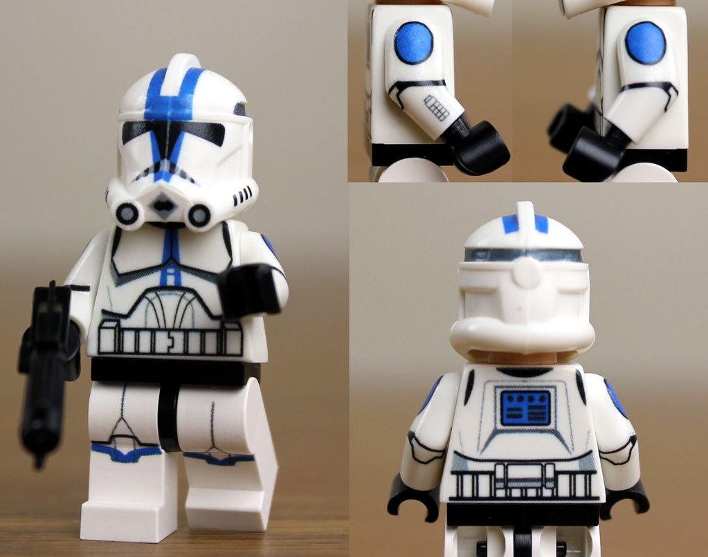 Custom LEGO Phase 2 501st Clone Trooper from Season 4 Flickr