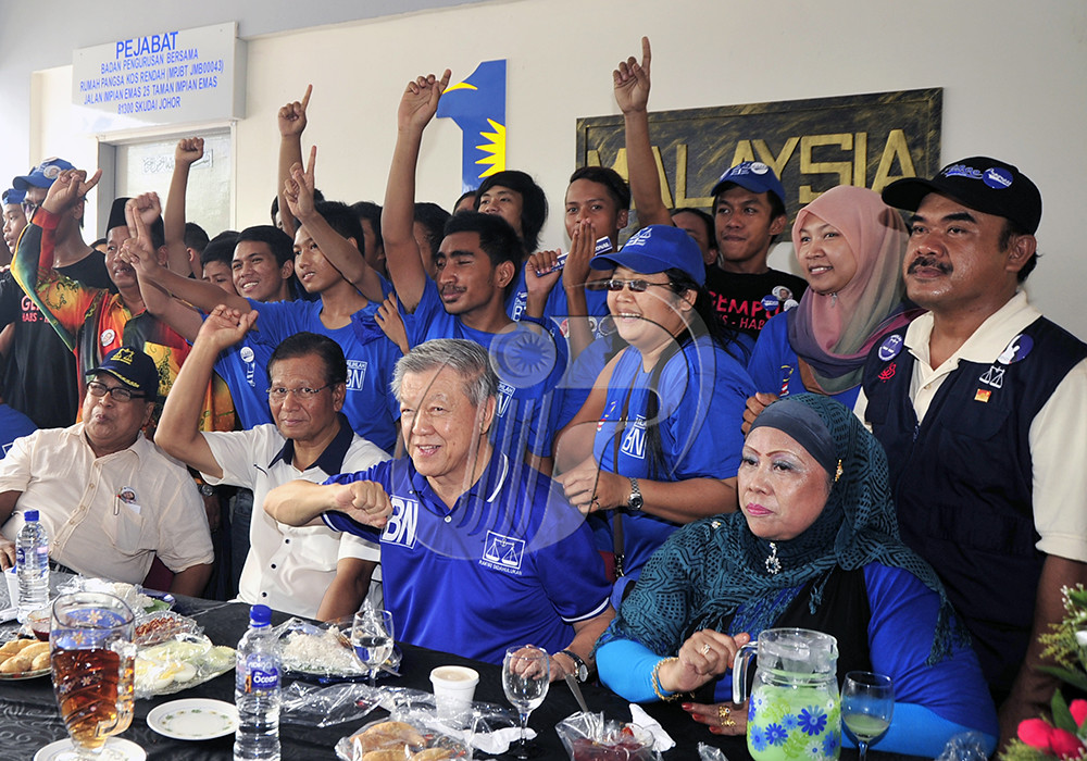 keputusan pru 13 johor