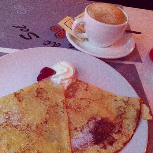 crepe sucre and latte ) Mad Dog Flickr