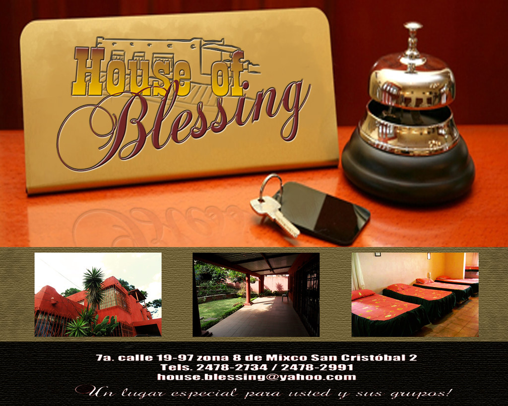 Publicidad casa House of Blessing Iglesia en Marcha Flickr