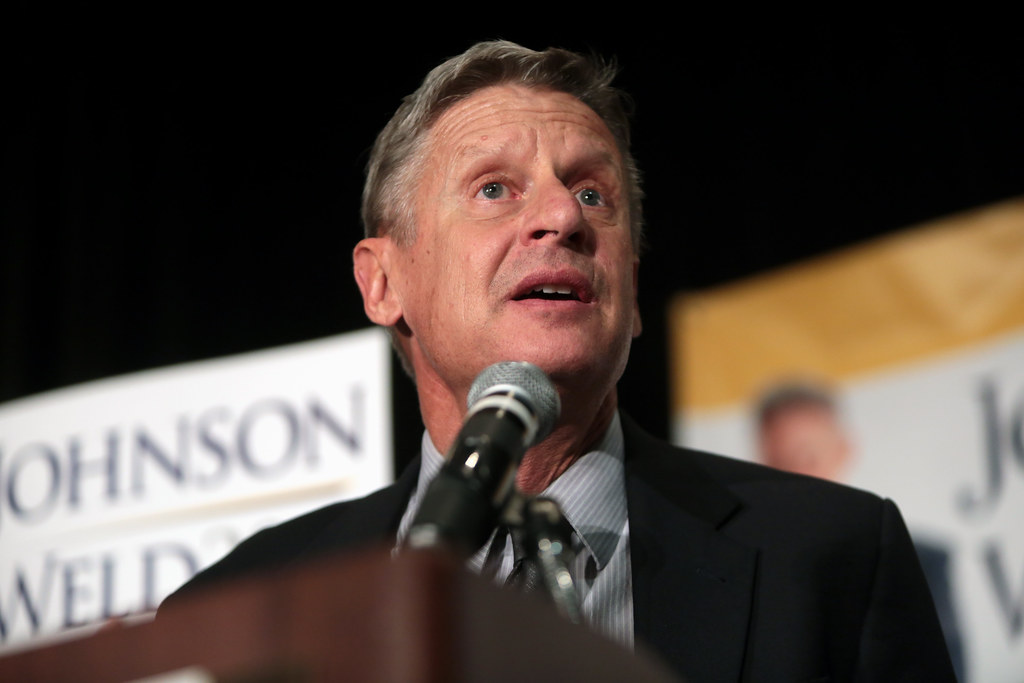 Gary Johnson Former Governor Gary Johnson speaking with su… Flickr