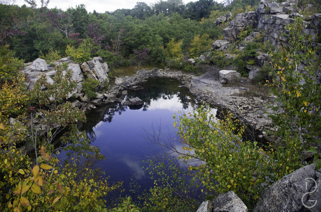 Quarry pool at Cranberry Lake Preserve In the back, you ca… Flickr