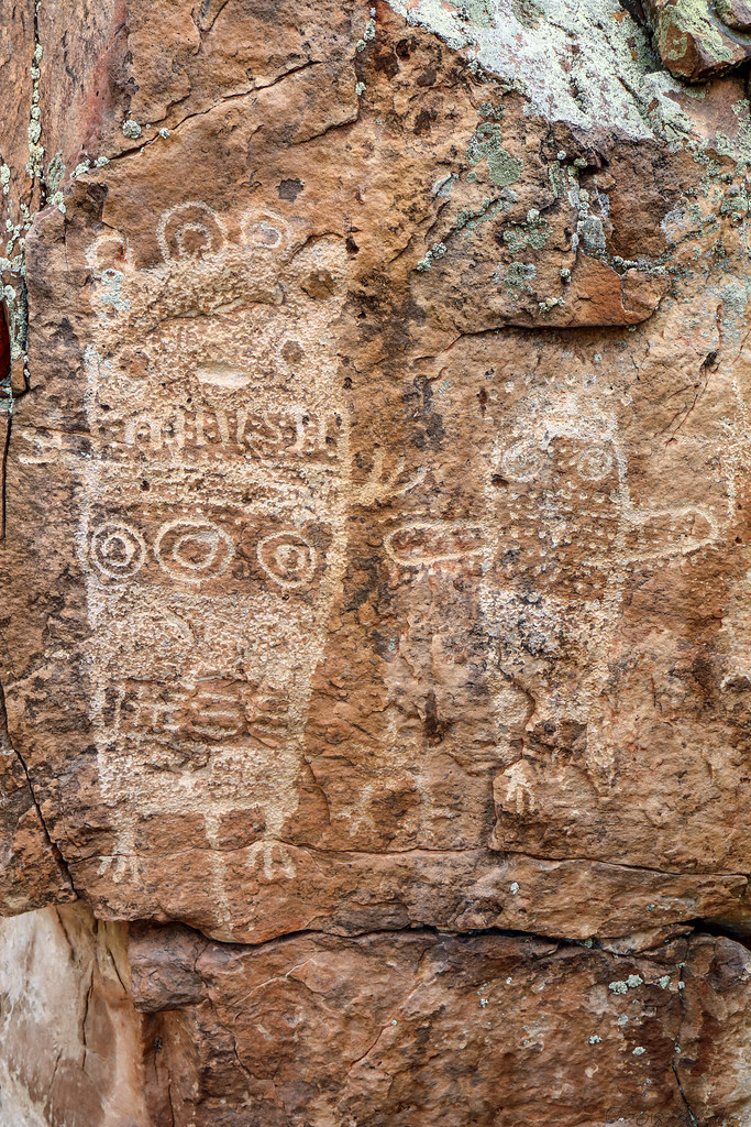 Wyoming Petroglyphs This is the first rock art photo I've … Flickr
