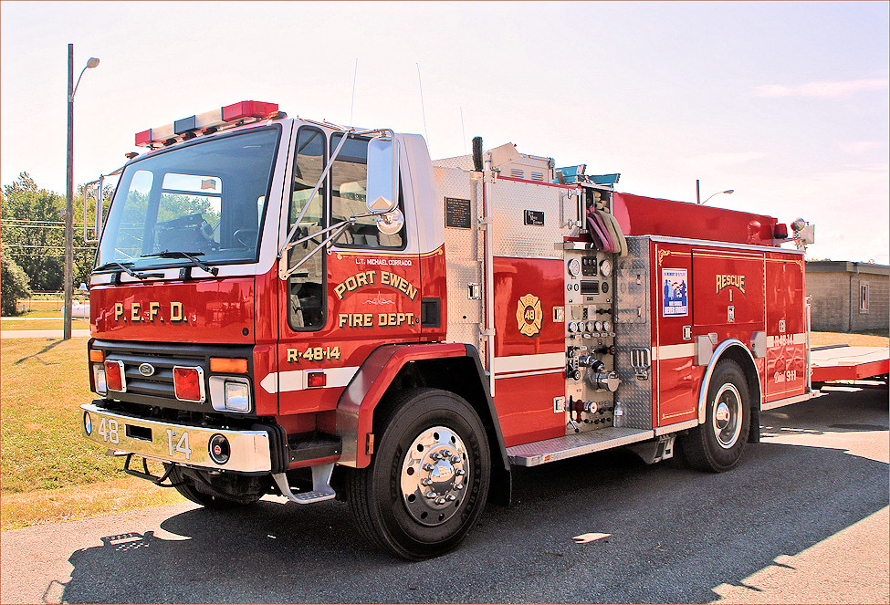 Port Ewen Fire Department Rescue 1 1995 Ford CF7000/ Boise… Flickr