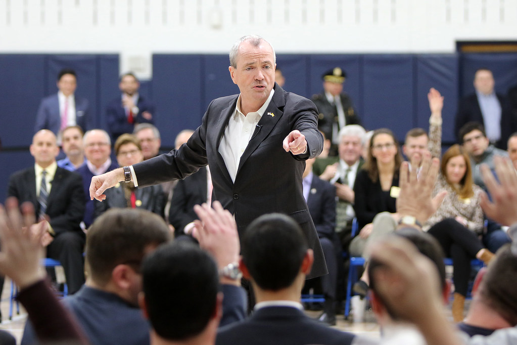 Governor Phil Murphy holds a town hall at Paramus High Sch… Flickr