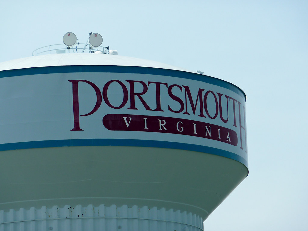 Portsmouth water tower Portsmouth, Virginia Michael Tefft Flickr