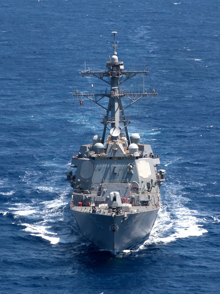 USN Destroyer Wallpaper United States Navy image of a USN … Flickr