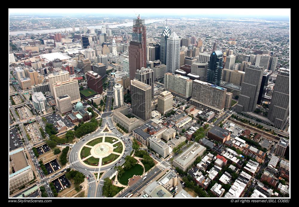 Logan Square, Philadelphia Aerial of the Center City Skyli… Flickr