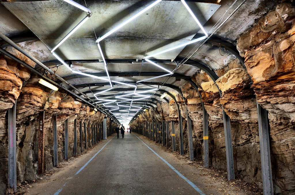 Tunnel Cockatoo Island Cockatoo Island is a heritageliste… Flickr