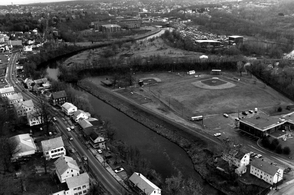 Blackstone River, Milbury, MA Aerial view of Blackstone Ri… Flickr