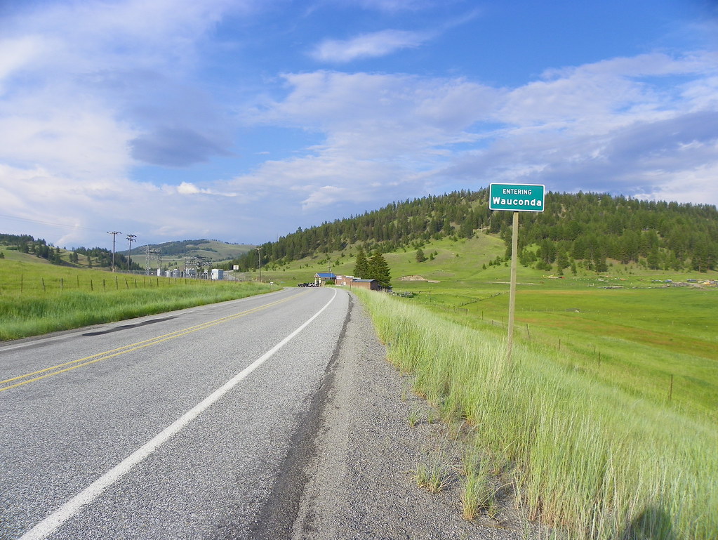 Entering Wauconda County, Washington Okanogan County, Wash… Flickr