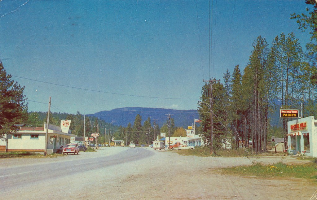 Postcard Barriere, BC, c.1963 Barriere, BC. Barriere Town… Flickr