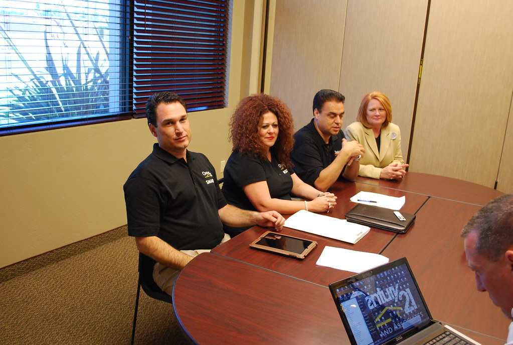 Filming the Century 21 M&M video Century 21 M M Northern California