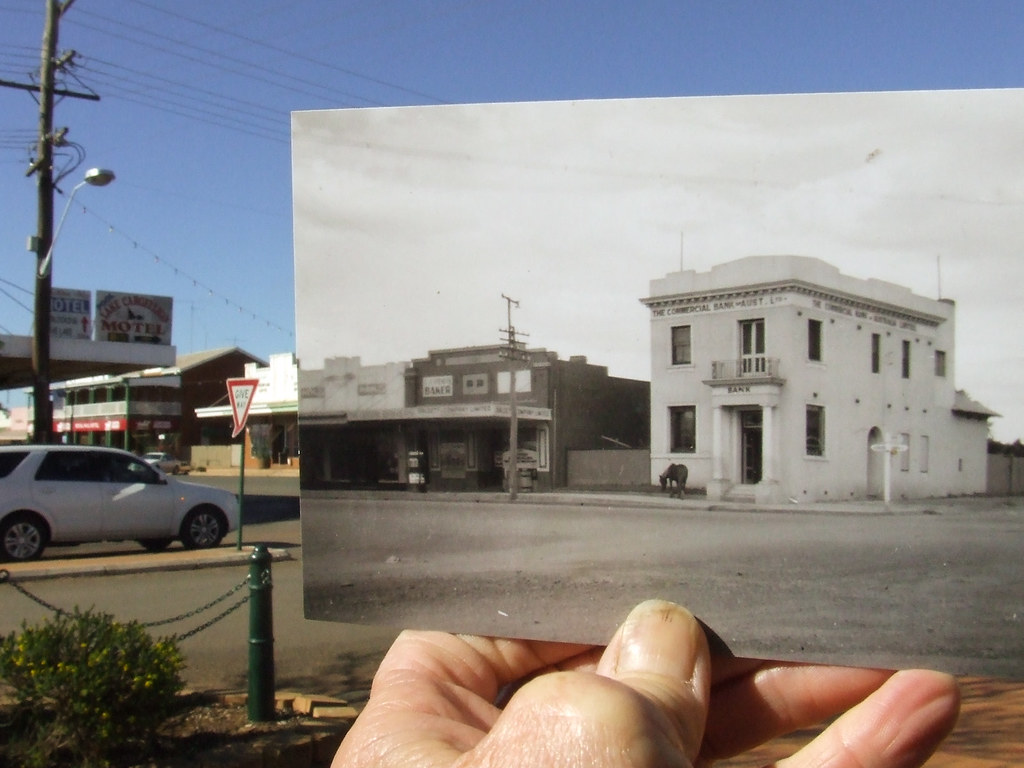 Old Bank Coffee Shop at Lake Cargelligo, c.1930's NSW Flickr