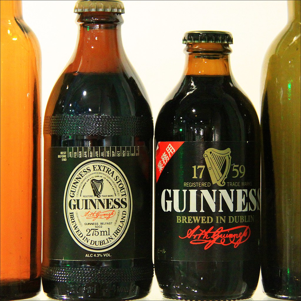 small guinness bottles Guinness Storehouse / Dublin / Irel… Flickr