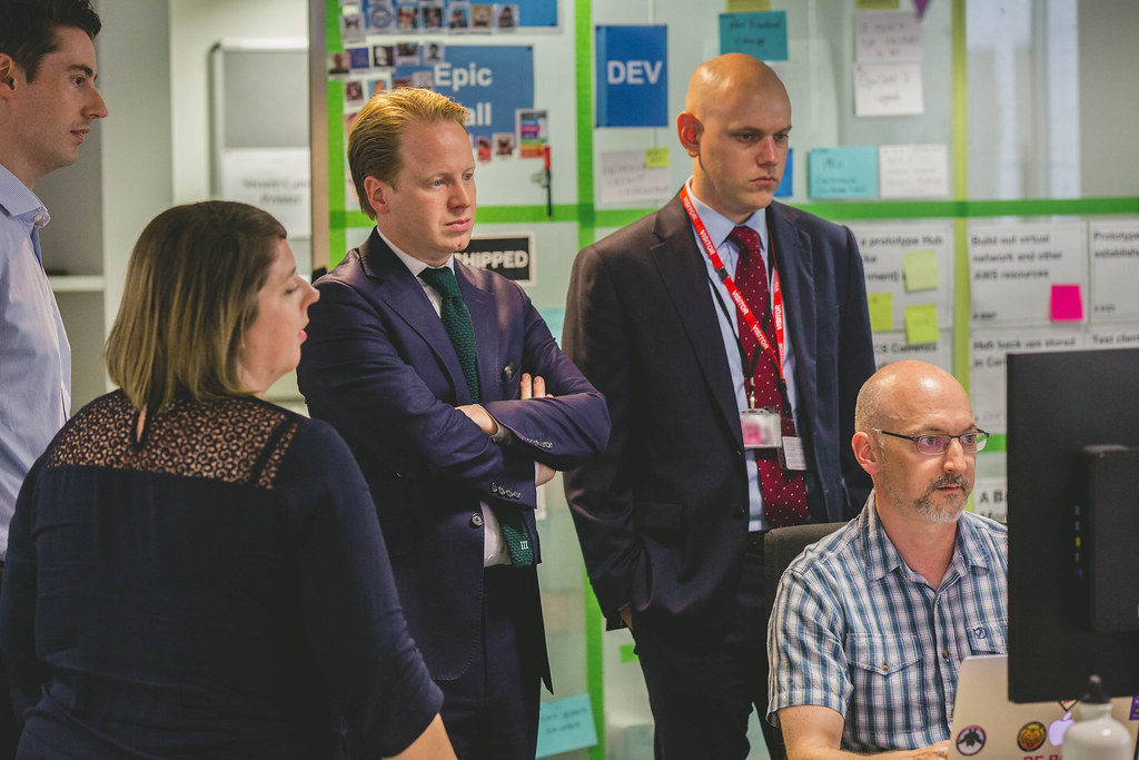 Minister for the Office visits GDS On Thursday 15 … Flickr