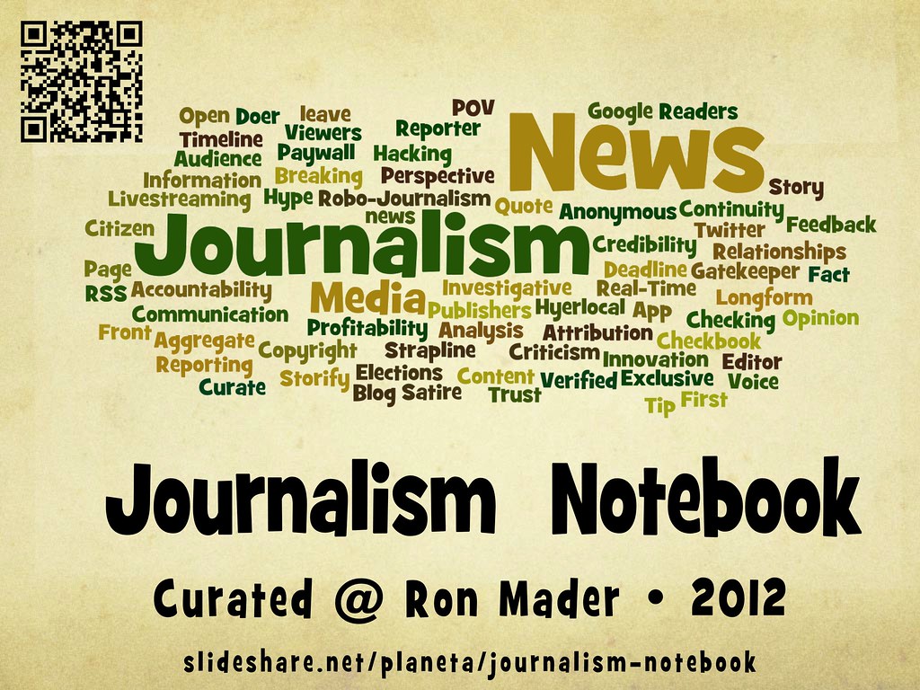 Journalism Notebook Journalism Wiki Flickr