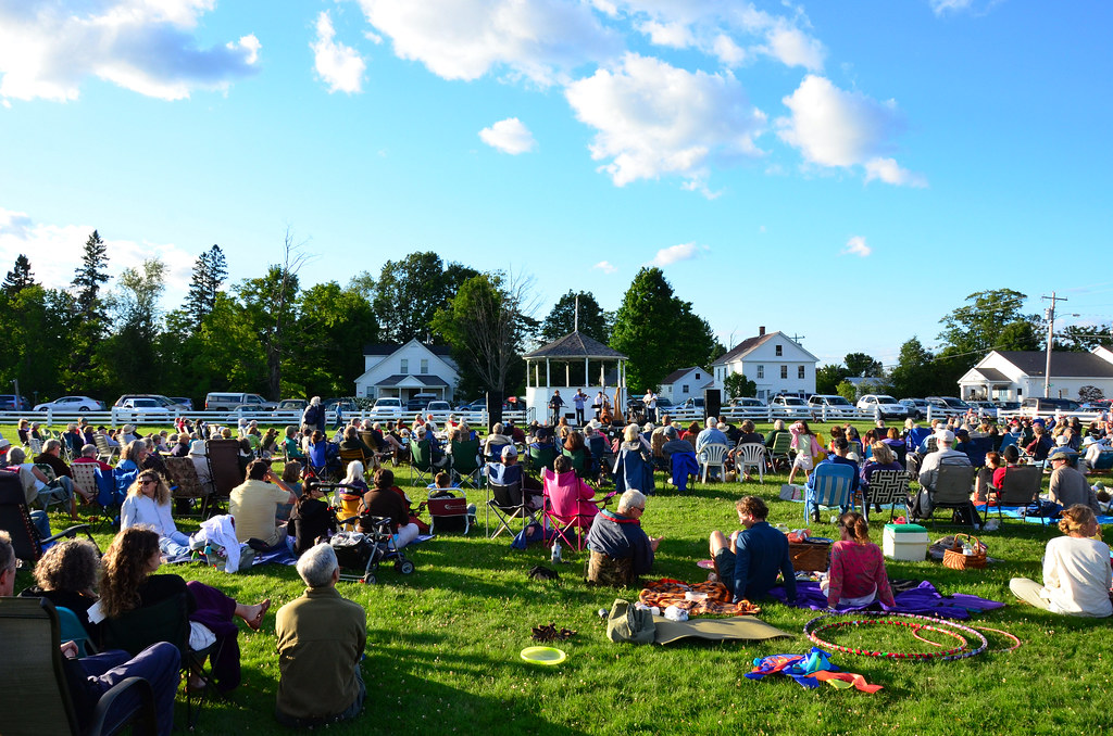 Bluegrass Craftsbury Common, Vermont Larry Lamsa Flickr