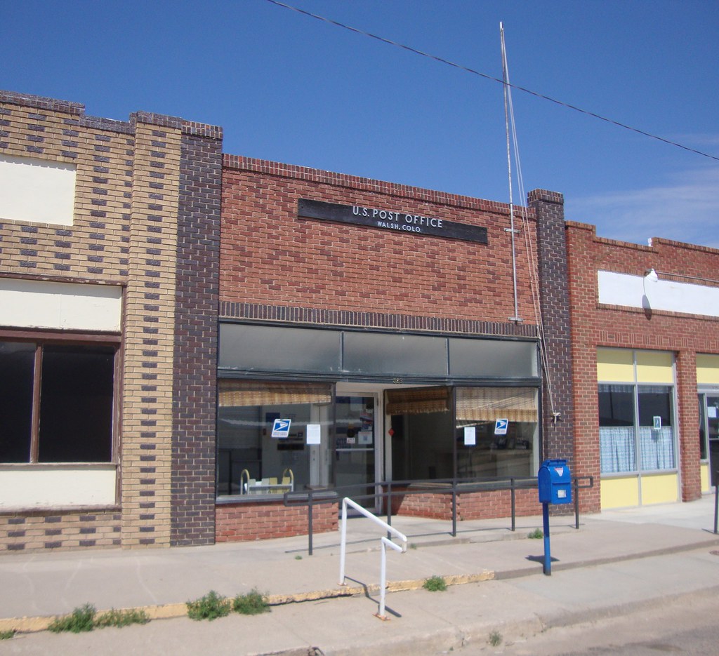 Post Office 81090 (Walsh, Colorado) Walsh is a small commu… Flickr