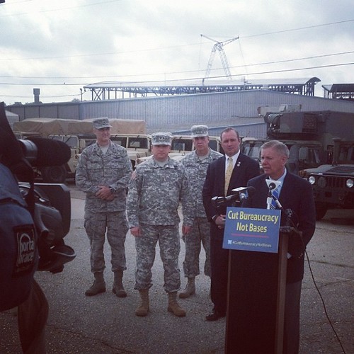 At the Greenville National Guard Armory with Congressman J… Flickr