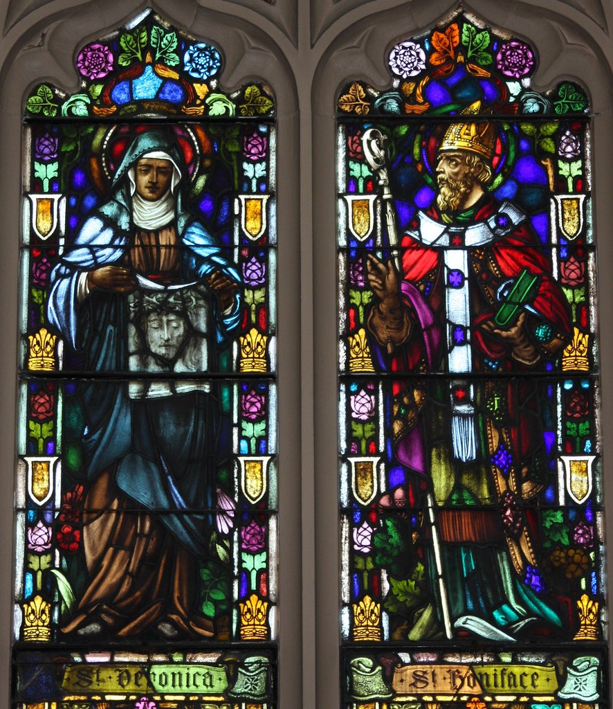 St. Jerome Church, Charleroi, PA Stained glass window deta… Flickr