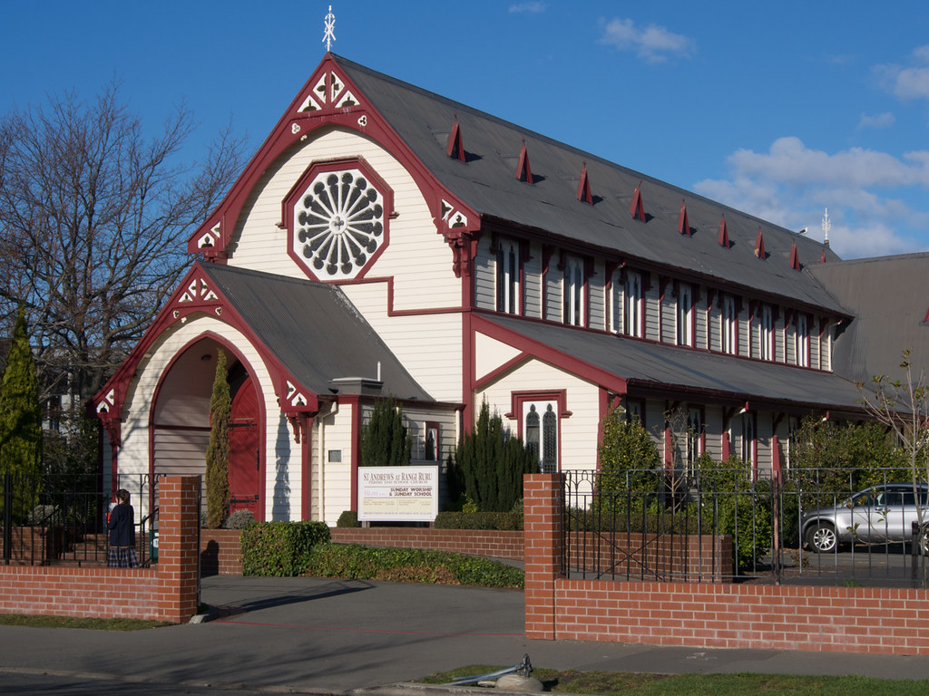 St Andrews Presbyteryan Church Near Riccarton, Christchurc… Flickr