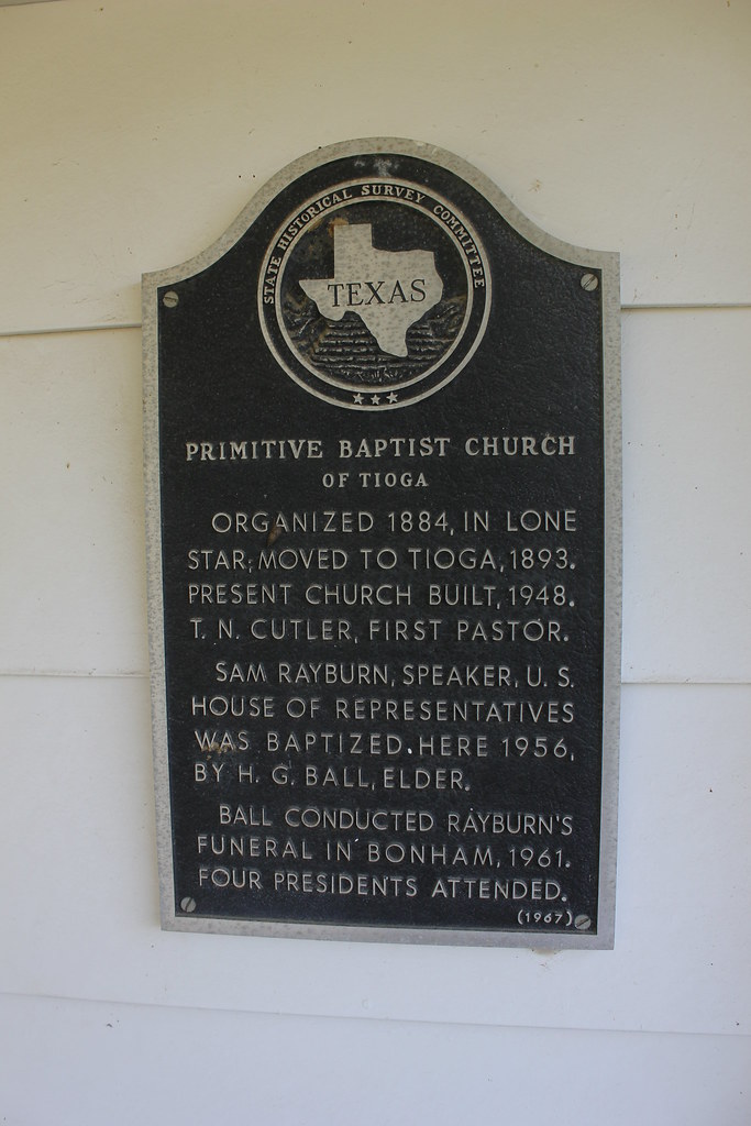 Primitive Baptist Church of Tioga, Tioga, Texas Historical… Flickr