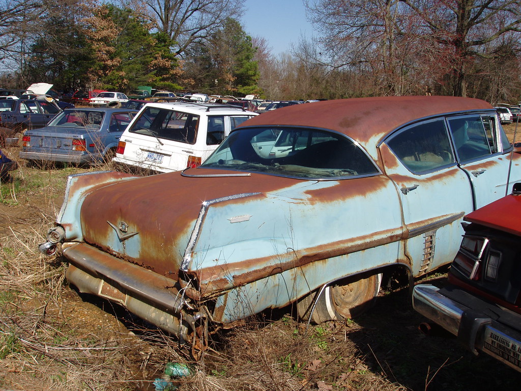 Rusted Cadillac Junkyard somewhere in Western Kentucky giddy99 Flickr