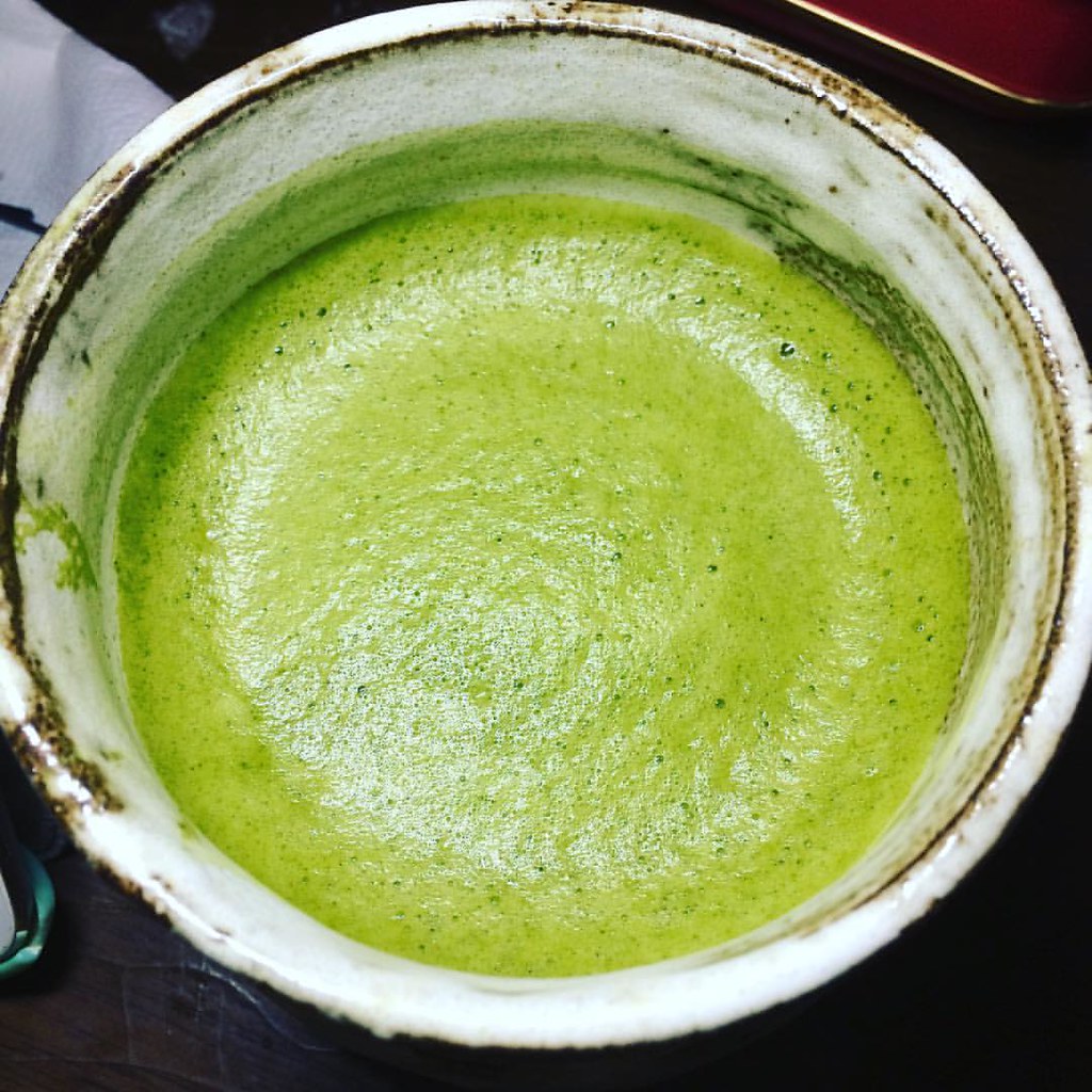 Last night's matcha should drink it in early daytime as h… Flickr