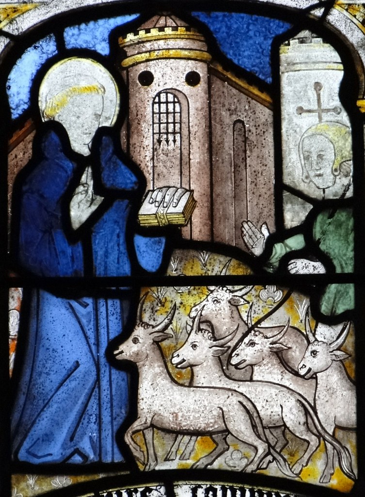 St Neot, Cornwall North aisle, 5th window from east Stor… Flickr