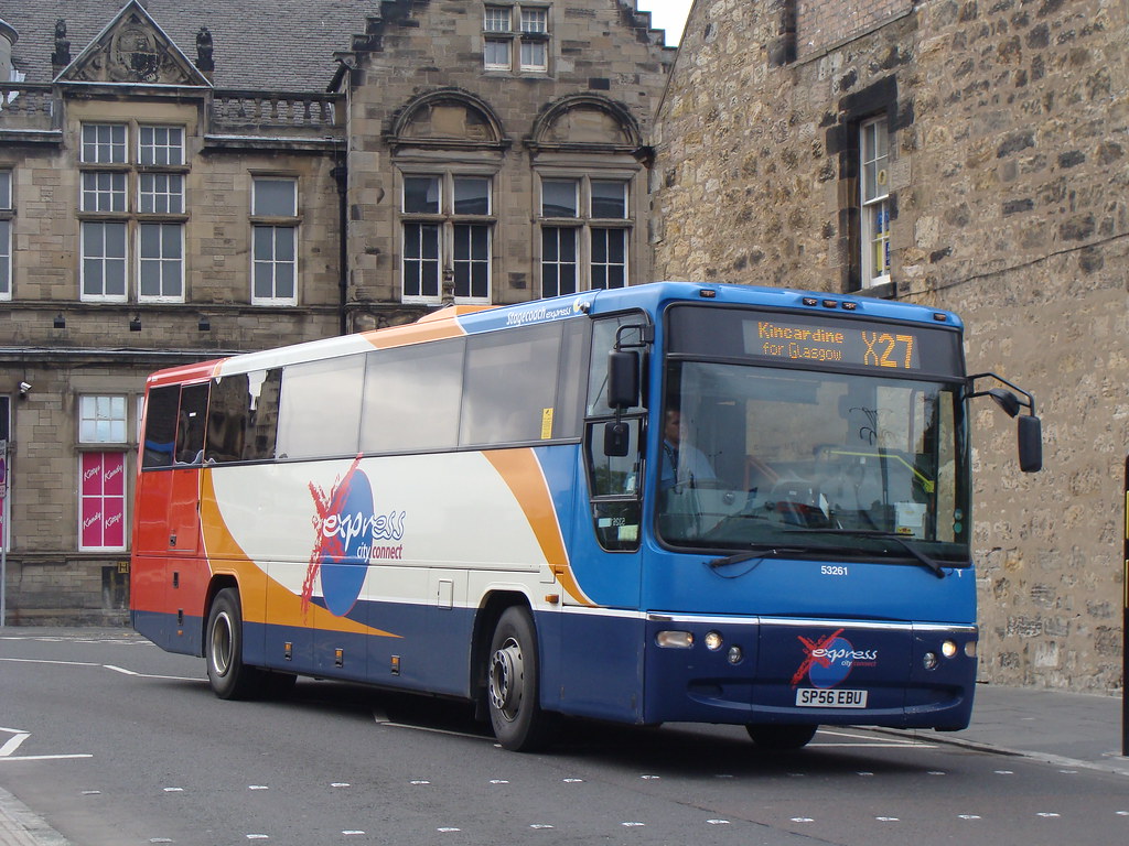 Stagecoach Fife Express 53261 SP56EBU Seen in Kirkcaldy Will Swain