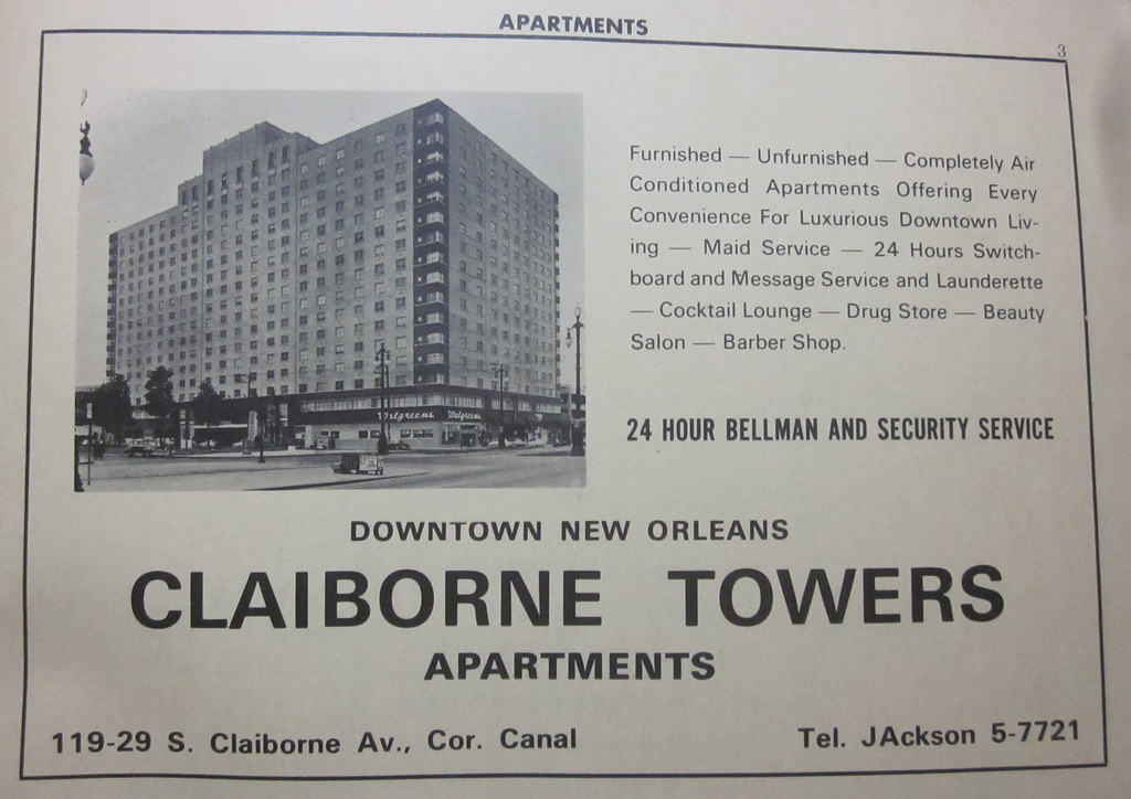 Claiborne Towers Walgreens 1964 1964 ad. Claiborne Towers … Flickr
